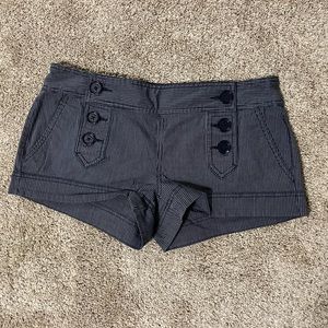 Express Pinstripe Shorts Size 6